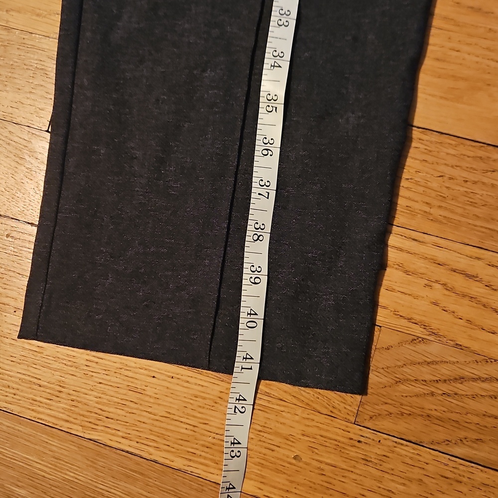 Simply Vera Vera Wang Charcoal Black Slim Straight Leg Mid-rise Pants XXL - Picture 11 of 13